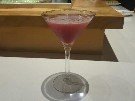 Should have taken the picture before sipping this, but it was great. (Photo: Gwen Ihnat)